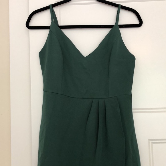 Green Cocktail Dress - Picture 2 of 6